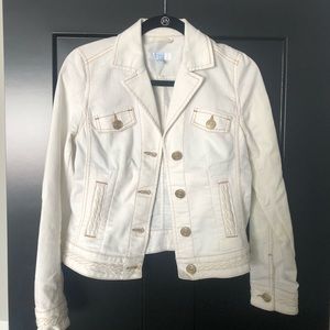 White Jean Jacket